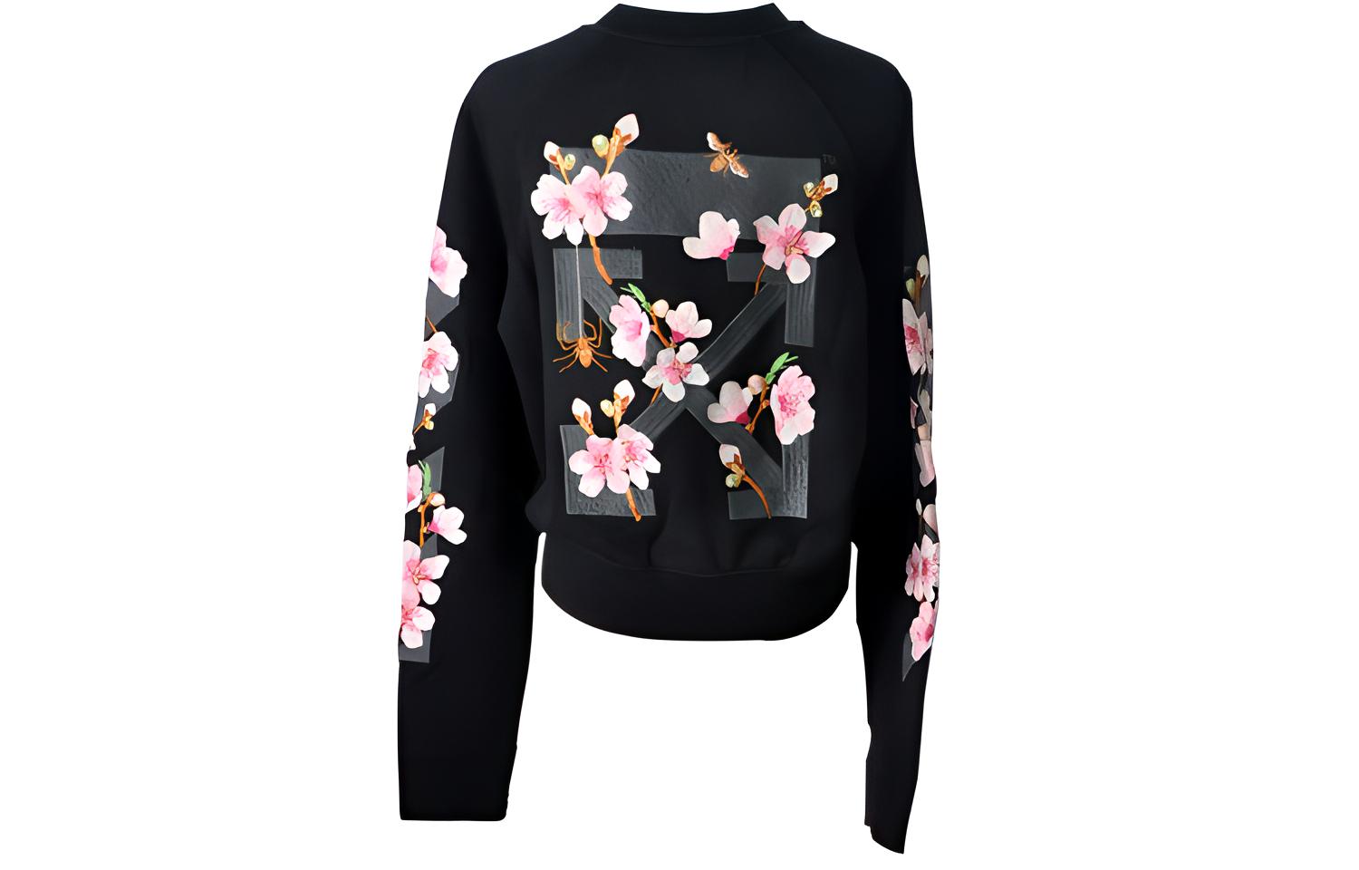 

Свитшот унисекс черный OFF-WHITE