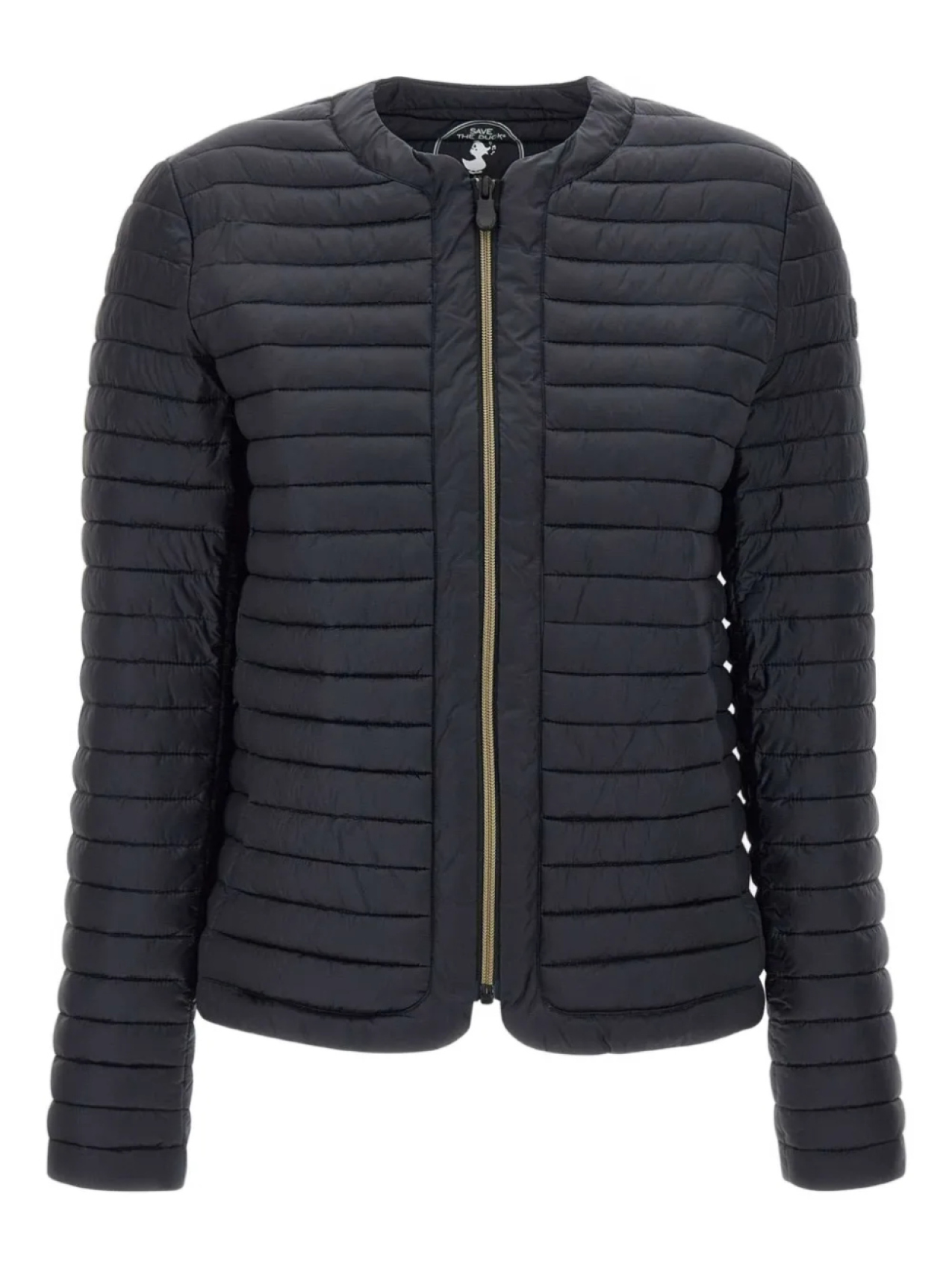 

Стеганая куртка-бомбер на молнии Save The Duck, черный
