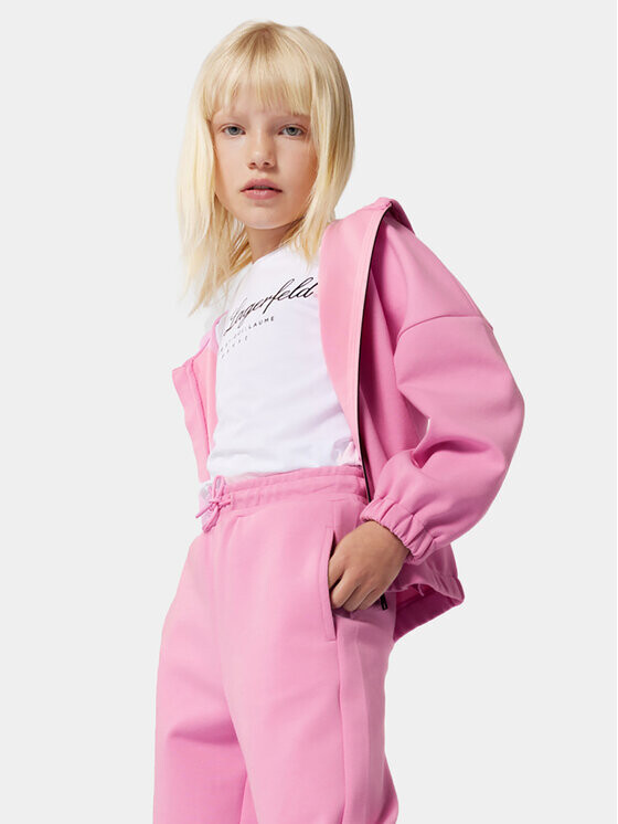 

Толстовка обычного кроя Karl Lagerfeld, розовый