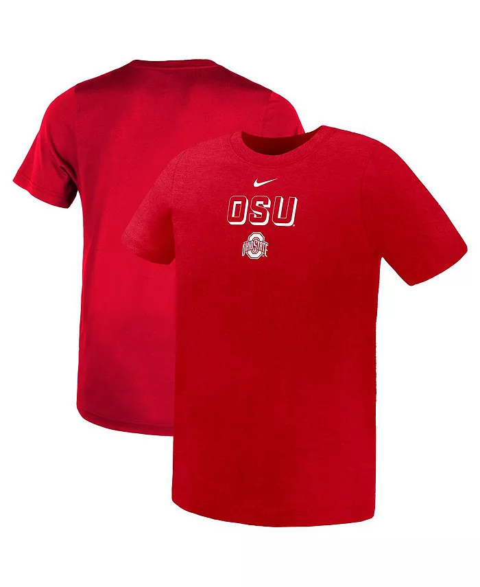 

Футболка с изображением легенды команды дошкольной подготовки Scarlet Ohio State Buckeyes Nike