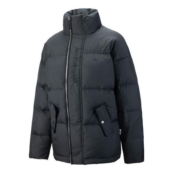 

Куртка mmq down puffer jacket 'black' Puma, черный