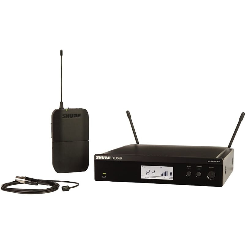 

Беспроводная петличная микрофонная система Shure BLX14R/W93 Wireless Lavalier Lavalier Microphone System