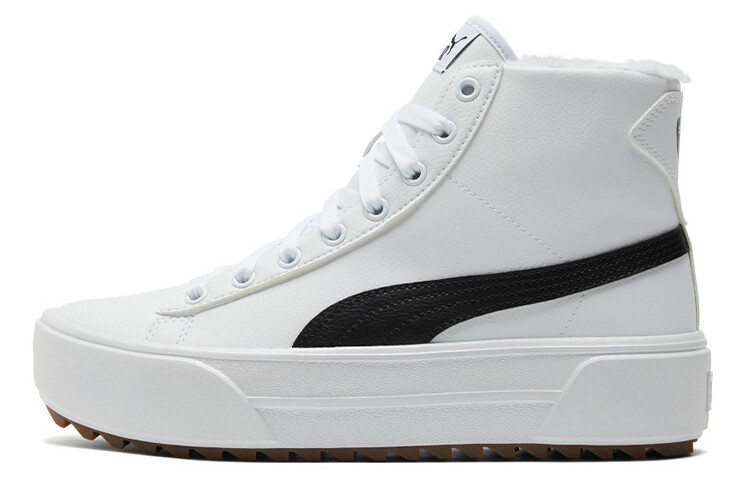 

Кроссовки Puma Women's Kaia Mid 'Fur - White Black'