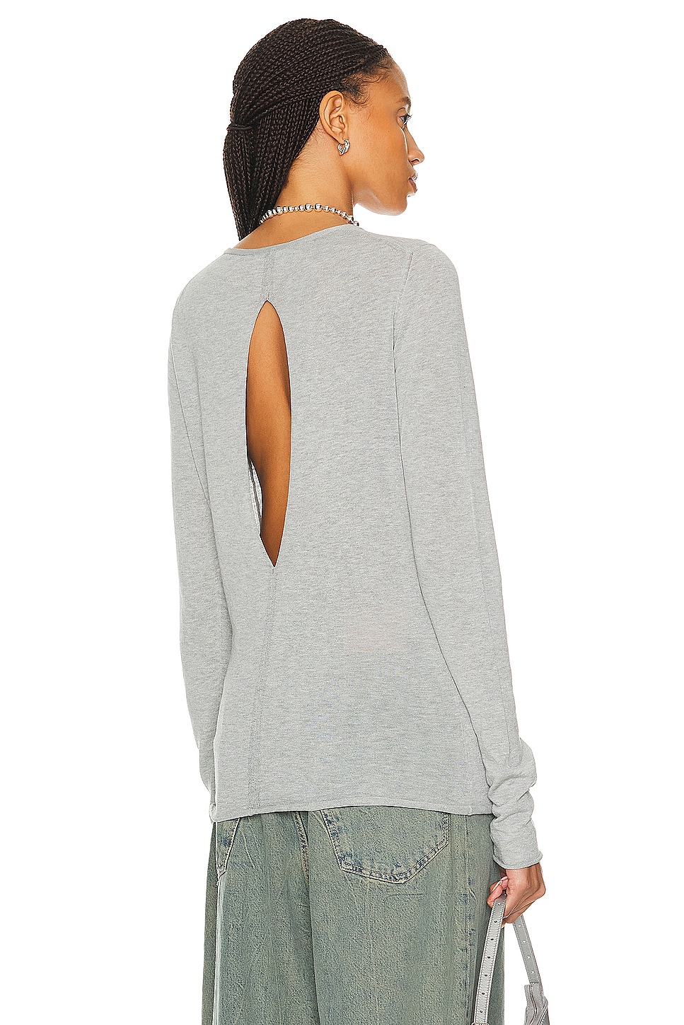 

Тина Свитер Proenza Schouler, цвет Light Grey Melange