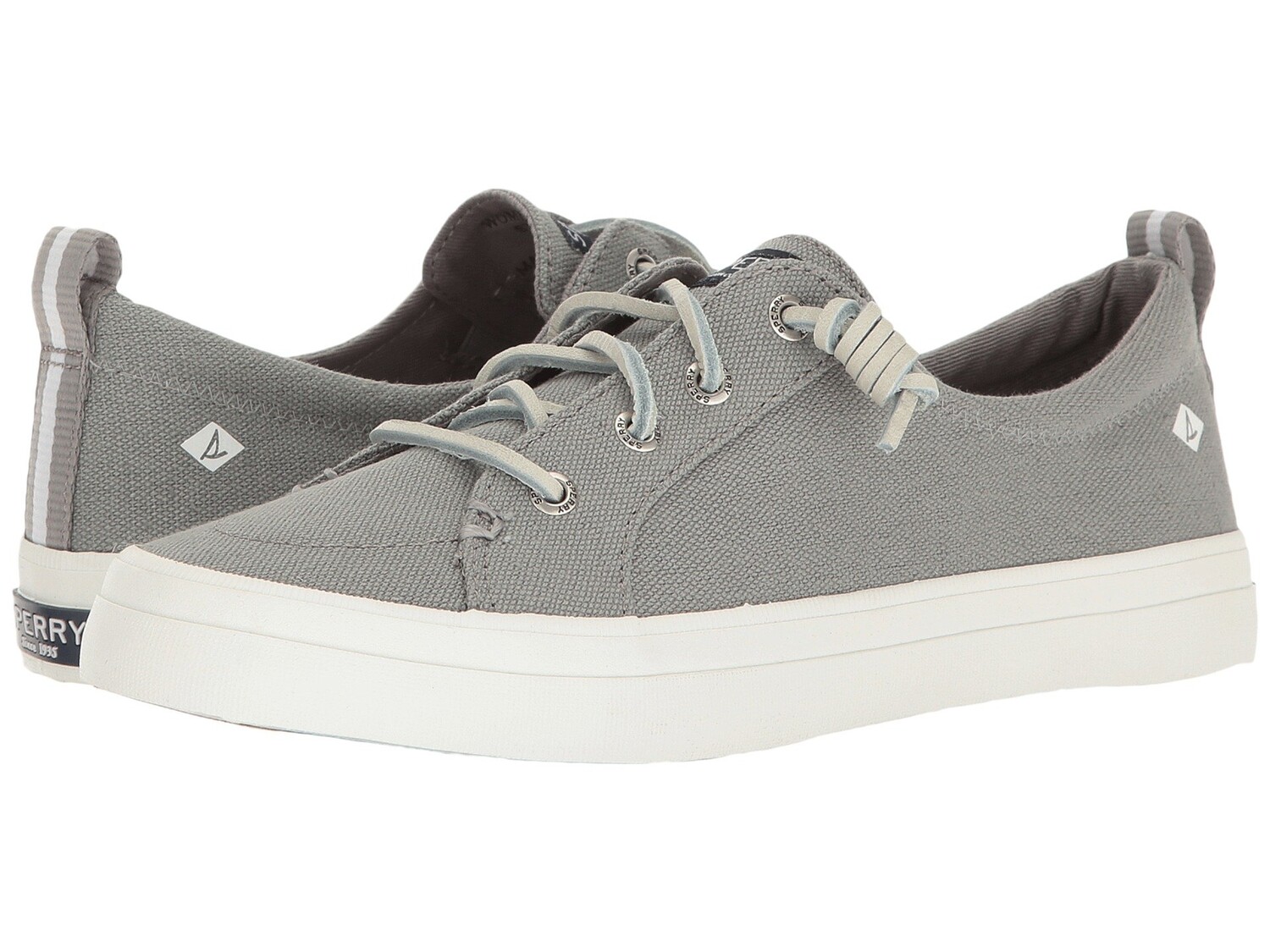 

Кроссовки Sperry Crest Vibe Washed Linen, серый