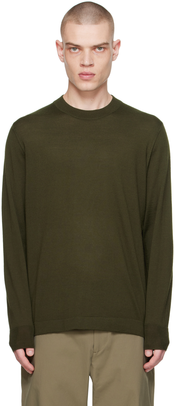 

Свитер цвета хаки Teis NORSE PROJECTS