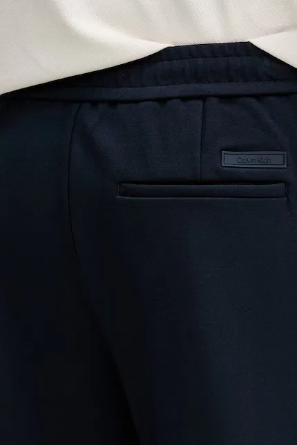 Брюки из вискозы Calvin Klein, синий — фото 4