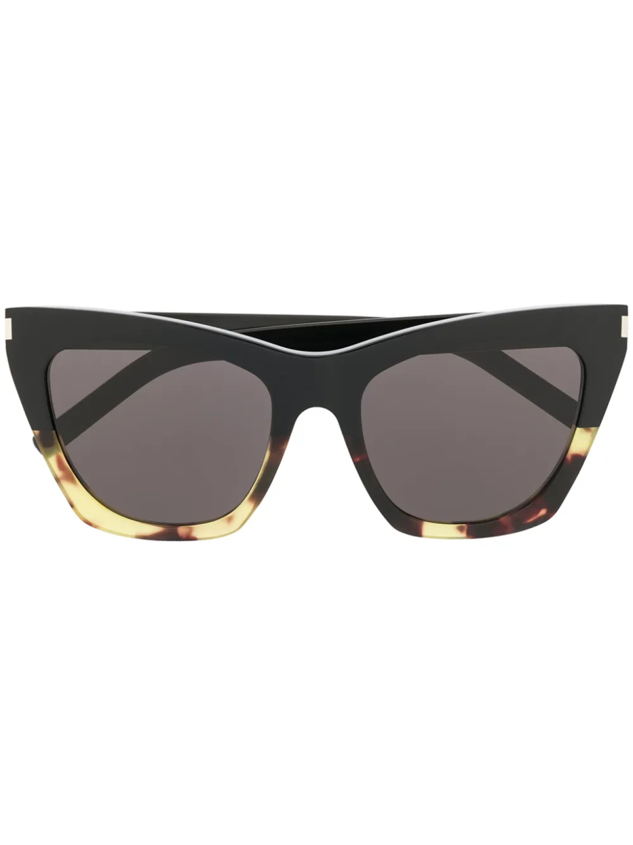 

Saint Laurent Eyewear солнцезащитные очки в оправе 'кошачий глаз', черный