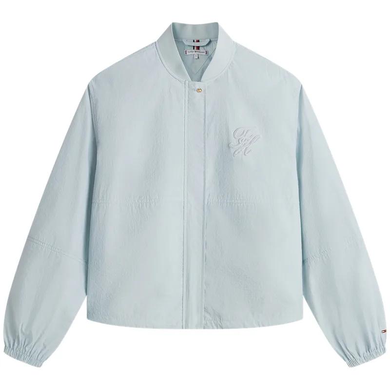 Куртка женская с бейсбольным воротником Tommy Hilfiger, Cyan PNC