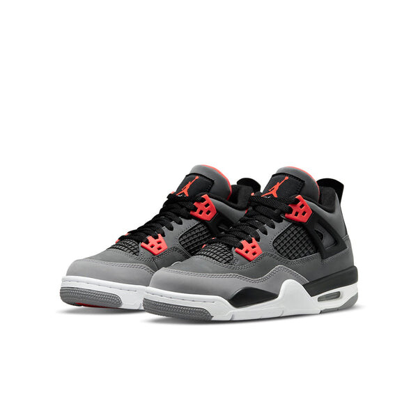 Кроссовки 4 ретро Air Jordan, серый — фото 3