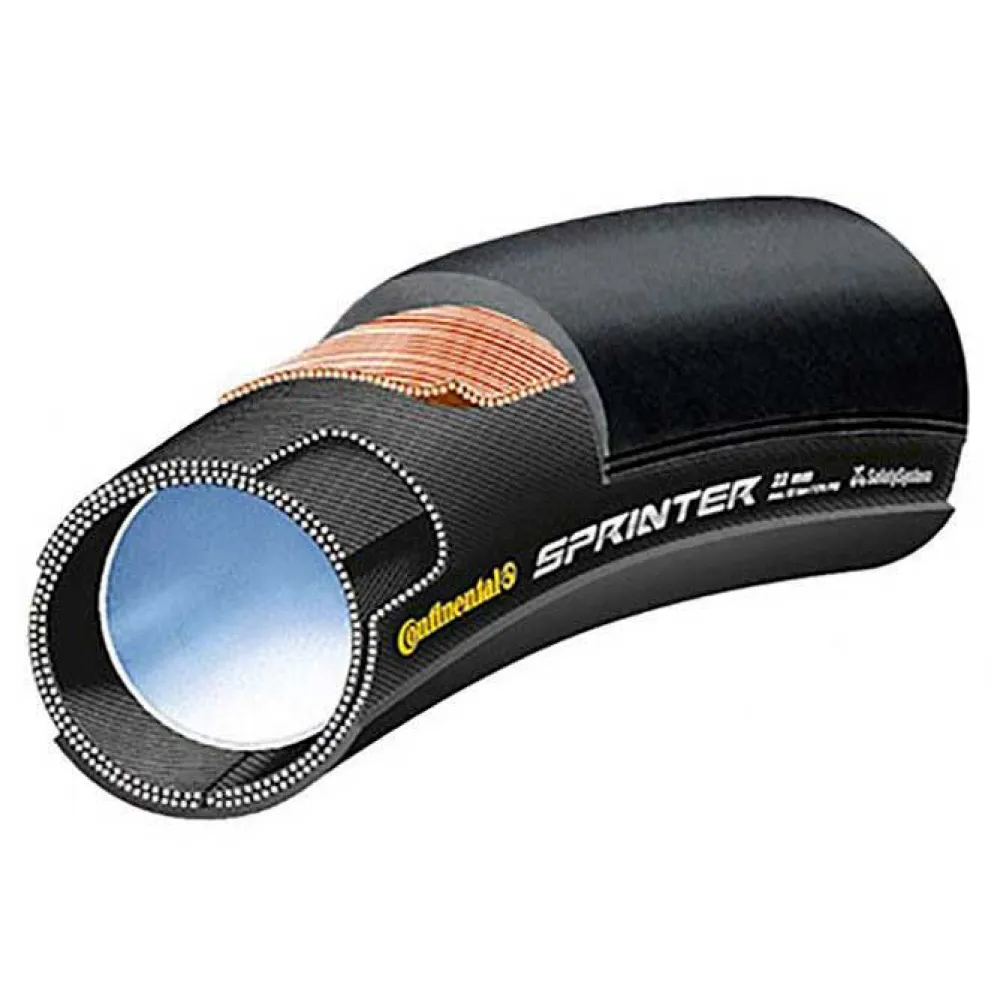 

Дорожная шина Continental Tubular Sprinter Tubular 700C x 25, черный