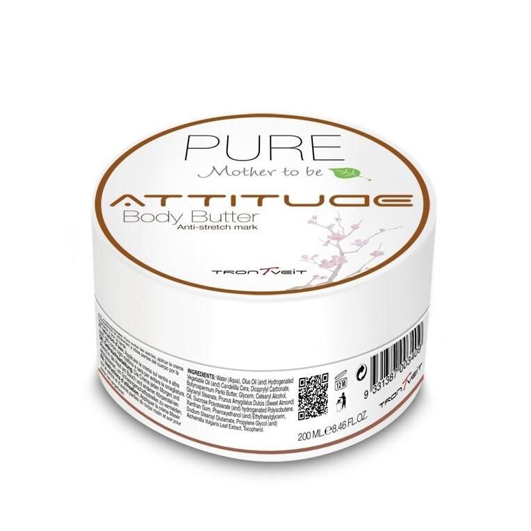 

Увлажняющий крем для тела Pure Mother To Be Mascarilla Corporal Antiestrías Attitude, 200 мл