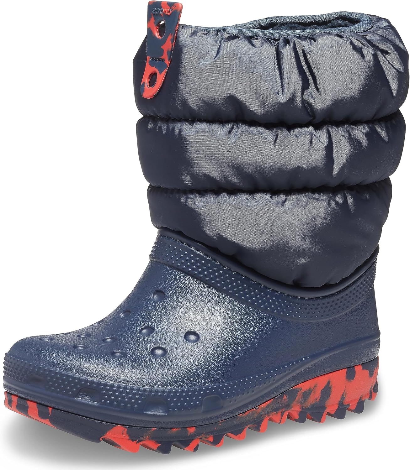 

Унисекс детские зимние ботинки Crocs Classic Lined Neo Puff | Мягкие зимние ботинки, Navy