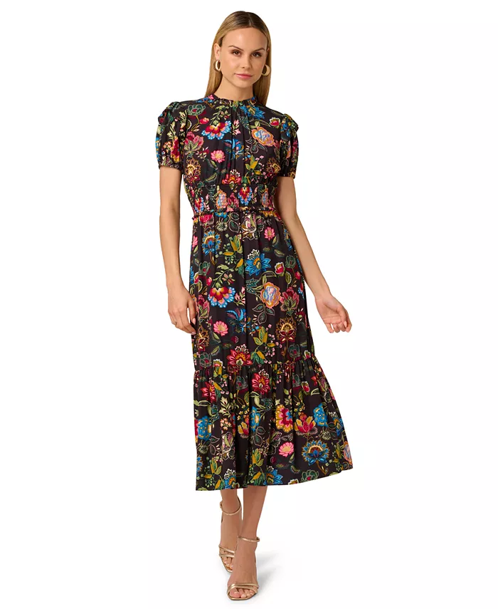 

Женское платье миди с коротким рукавом Adrianna