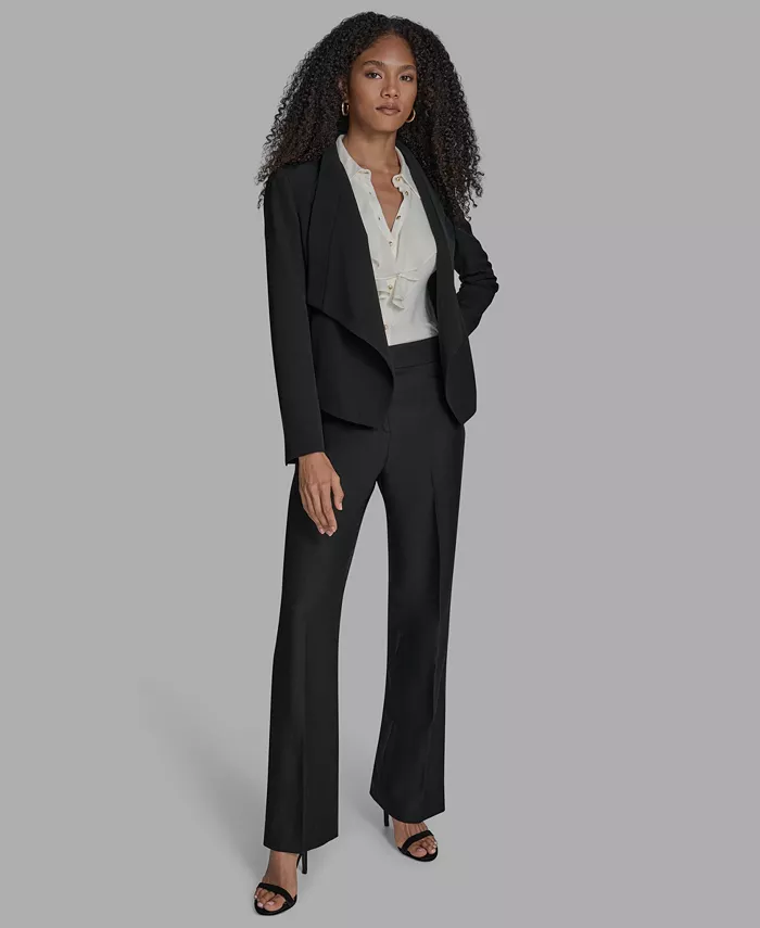 

Женская куртка с открытым передом и утепленными плечами BCBG, черный