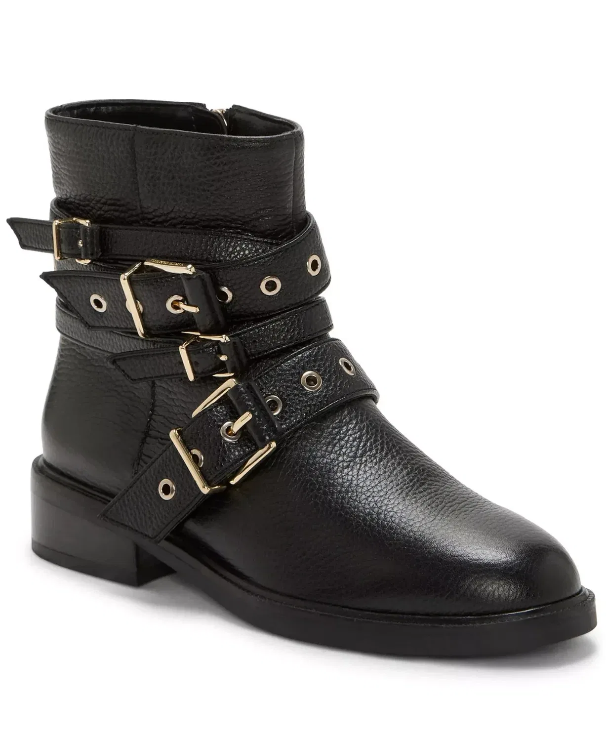 Мужские ботинки Vince Camuto Arielle, черные, с пряжкой и ремешком, в стиле мотоциклетных ботинок, ZAP2284