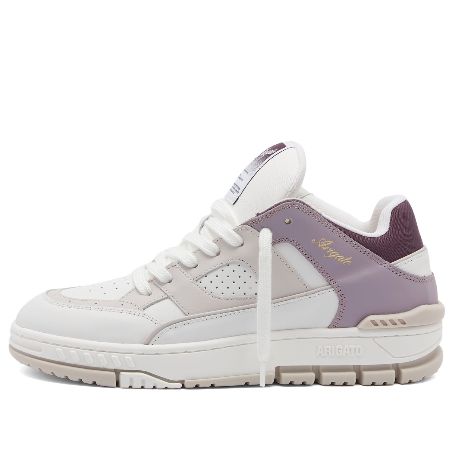 

Кроссовки Axel Arigato Area Lo Sneaker, цвет White & Lilac