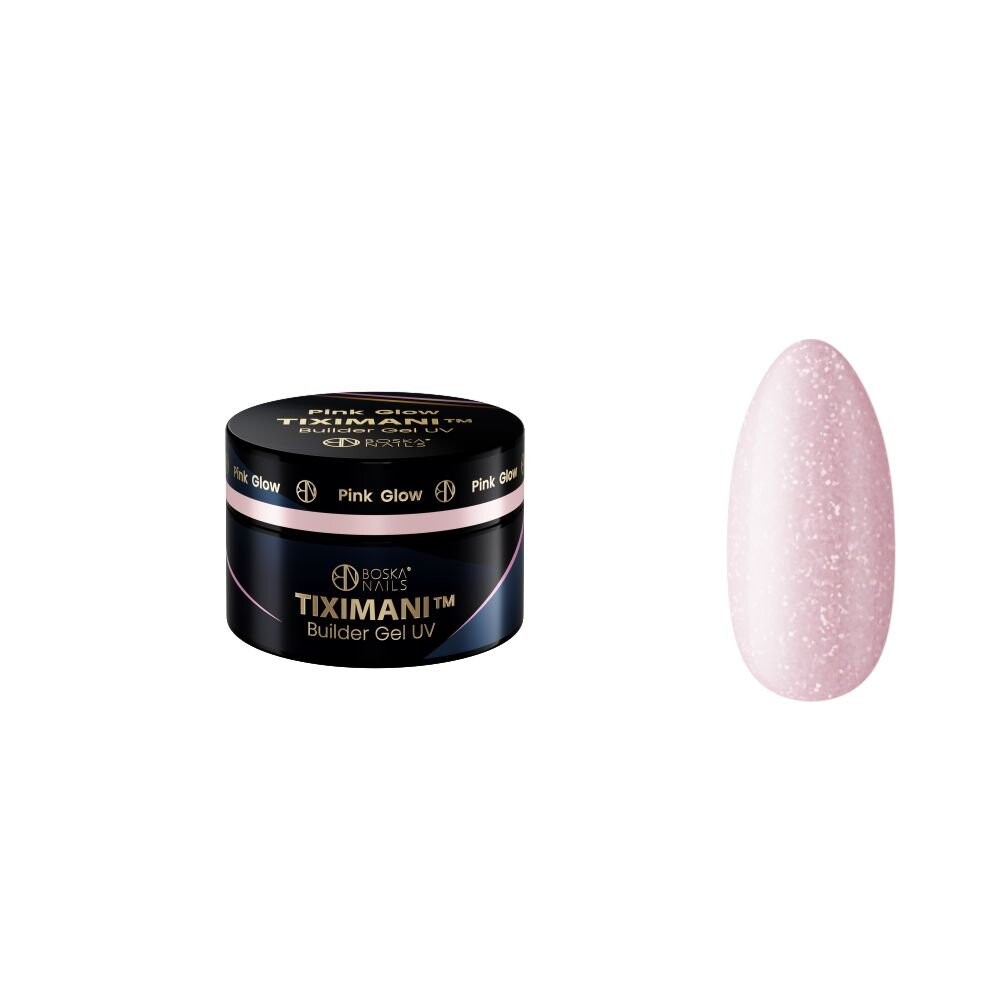 

Строительный гель Boska Nails Tiximani Pink Glow, 15 мл