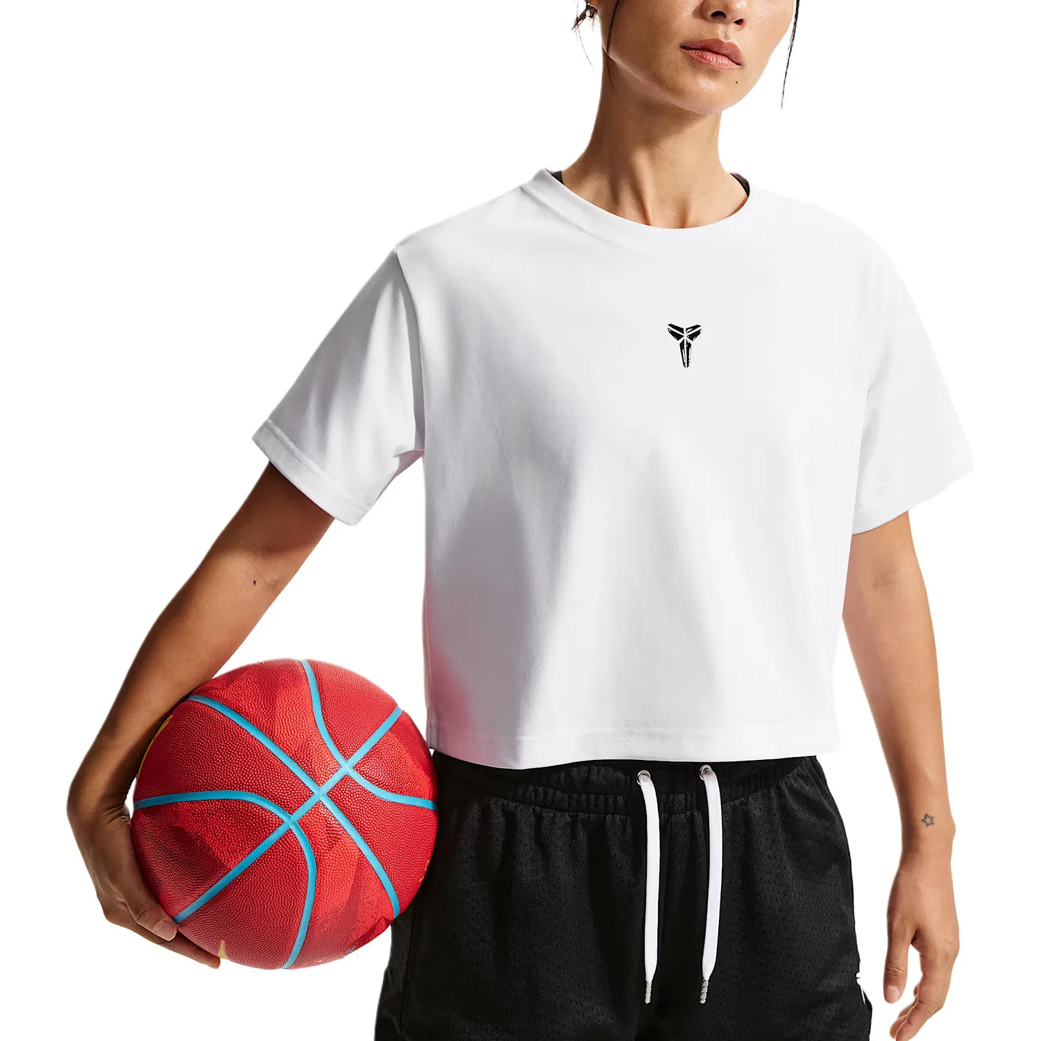 Футболка Dri Fit Quick Dry женская Nike, White — фото 3