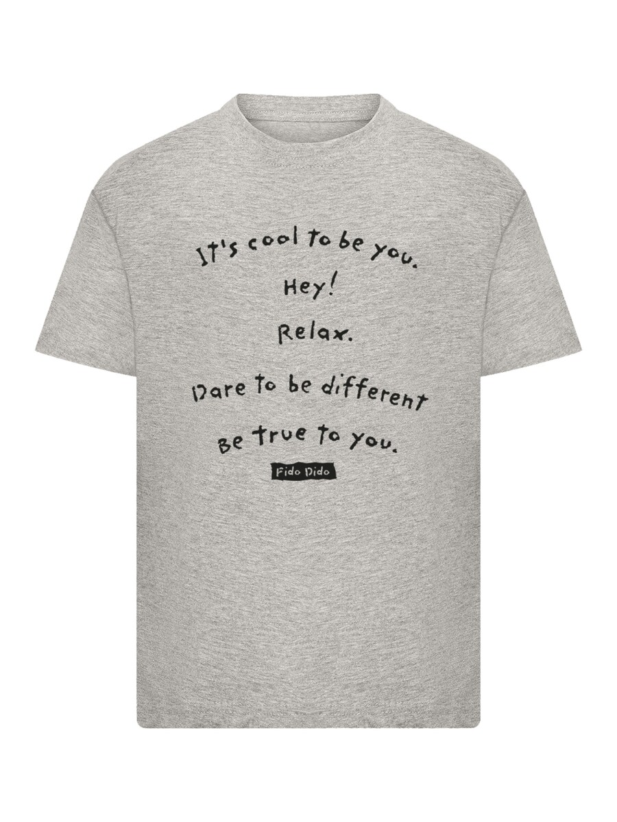 

Рубашка F4NT4STIC Fido Dido Its Cool To Be You, Mottled Grey