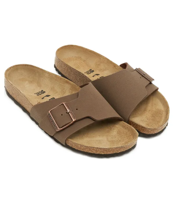 Тапочки Каталина Narrow fit Birkenstock, коричневый — фото 3