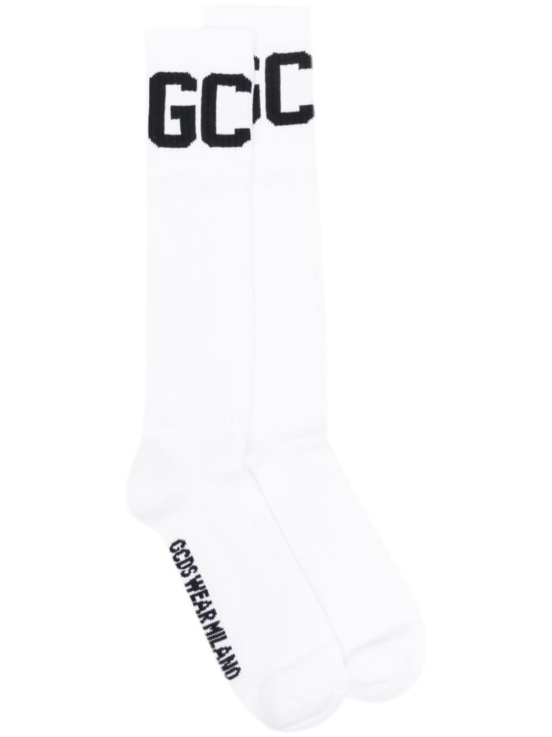 

Gcds носки с логотипом, белый