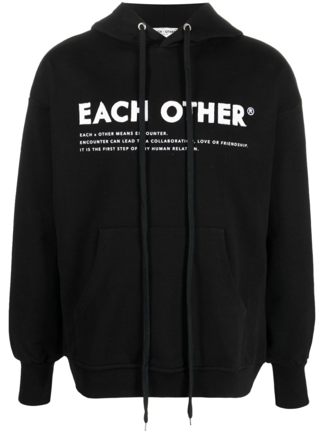 

Each X Other худи Signature с логотипом, черный