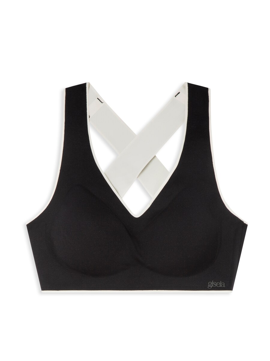 

Спортивный бюстгальтер-бралетт Gisela, черный