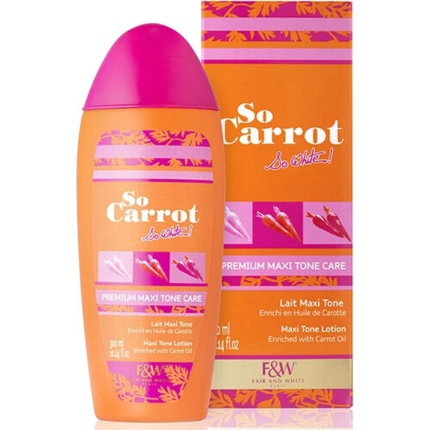 

F & W So Carrot So White Premium Maxi Tone Care Лосьон 300 мл Fair & White