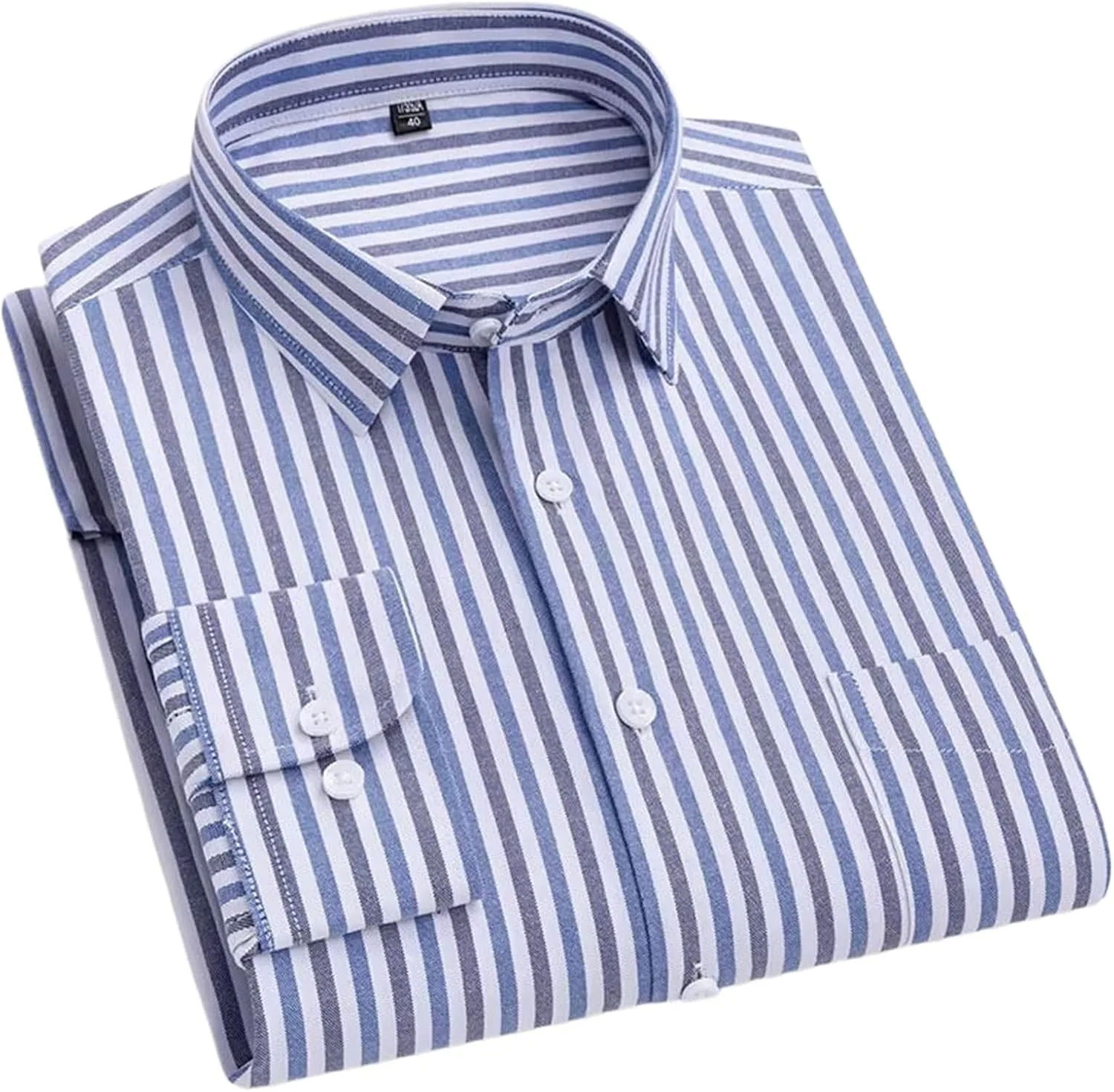 

Мужская рубашка с длинным рукавом Slim Fit Formal Plain FSSNHQHCJ