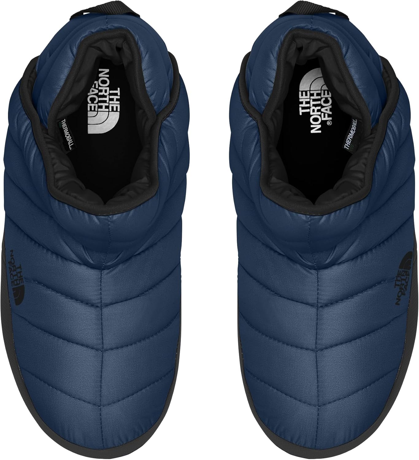 Зимние ботинки THE NORTH FACE Men's ThermoBall Traction, черный/синий — фото 2