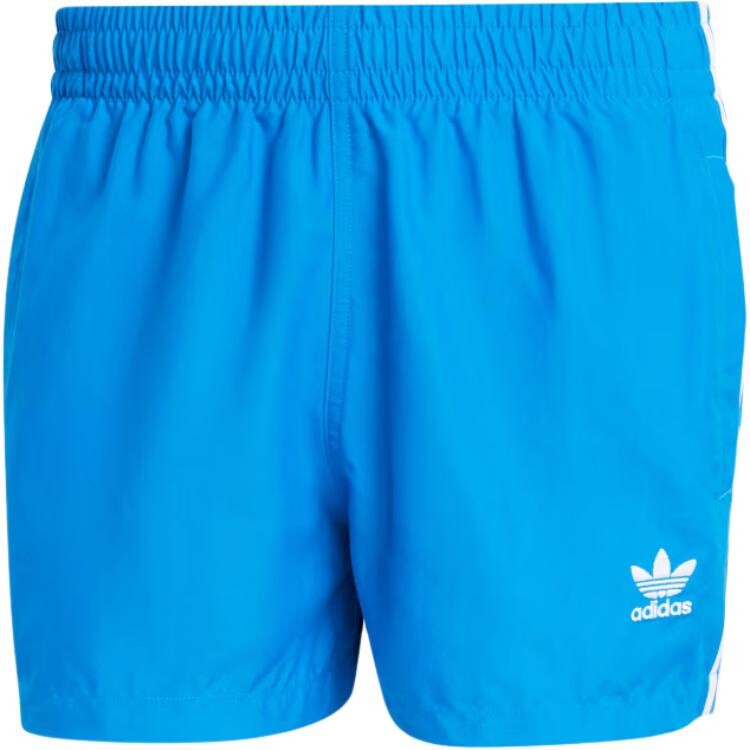 Шорты для плавания с тремя полосками, мужские, синие Adidas Originals, синий