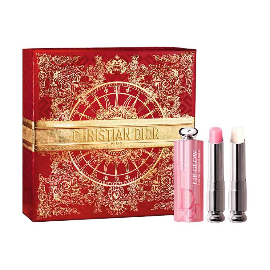 Новогодний лимитированный набор бальзамов для губ Enchantment Box увлажняющий и подтягивающий 3,2г+3,2г DIOR — фото 4