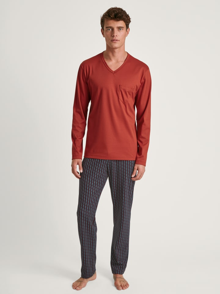 

Пижама Calida, цвет ochre red