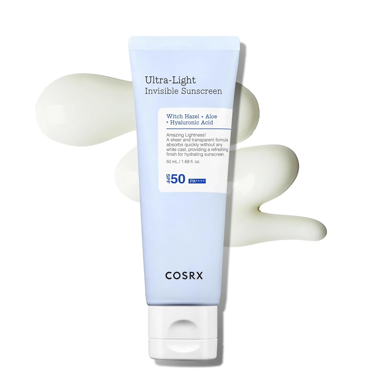 Солнцезащитный крем COSRX Ultra Light Invisible SPF 50, 50 мл Cosrx