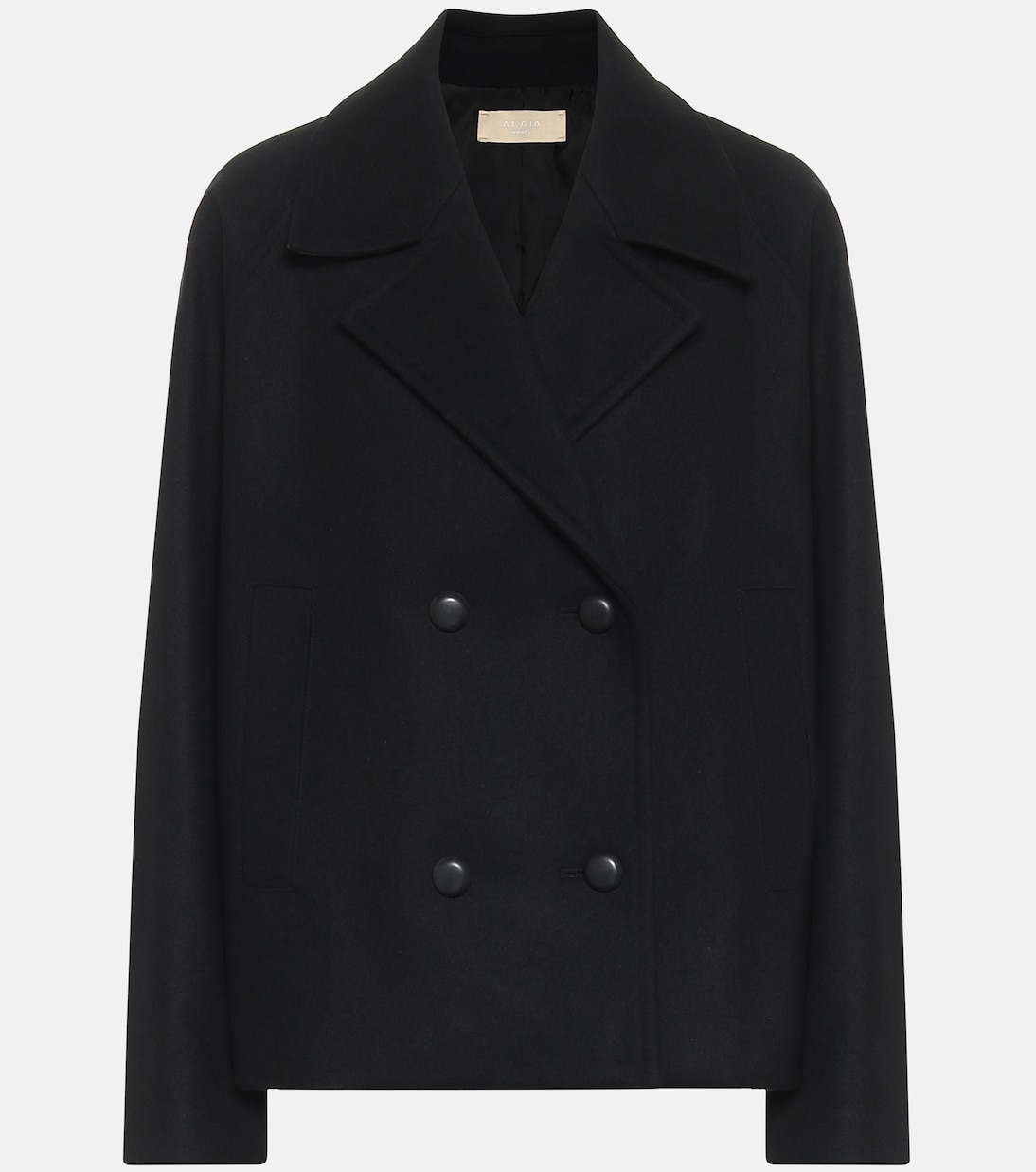 

Куртка из шерсти и кашемира Alaïa, Noir