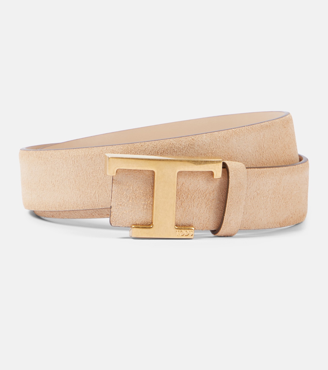 

Замшевый ремень Tod's, Naturale