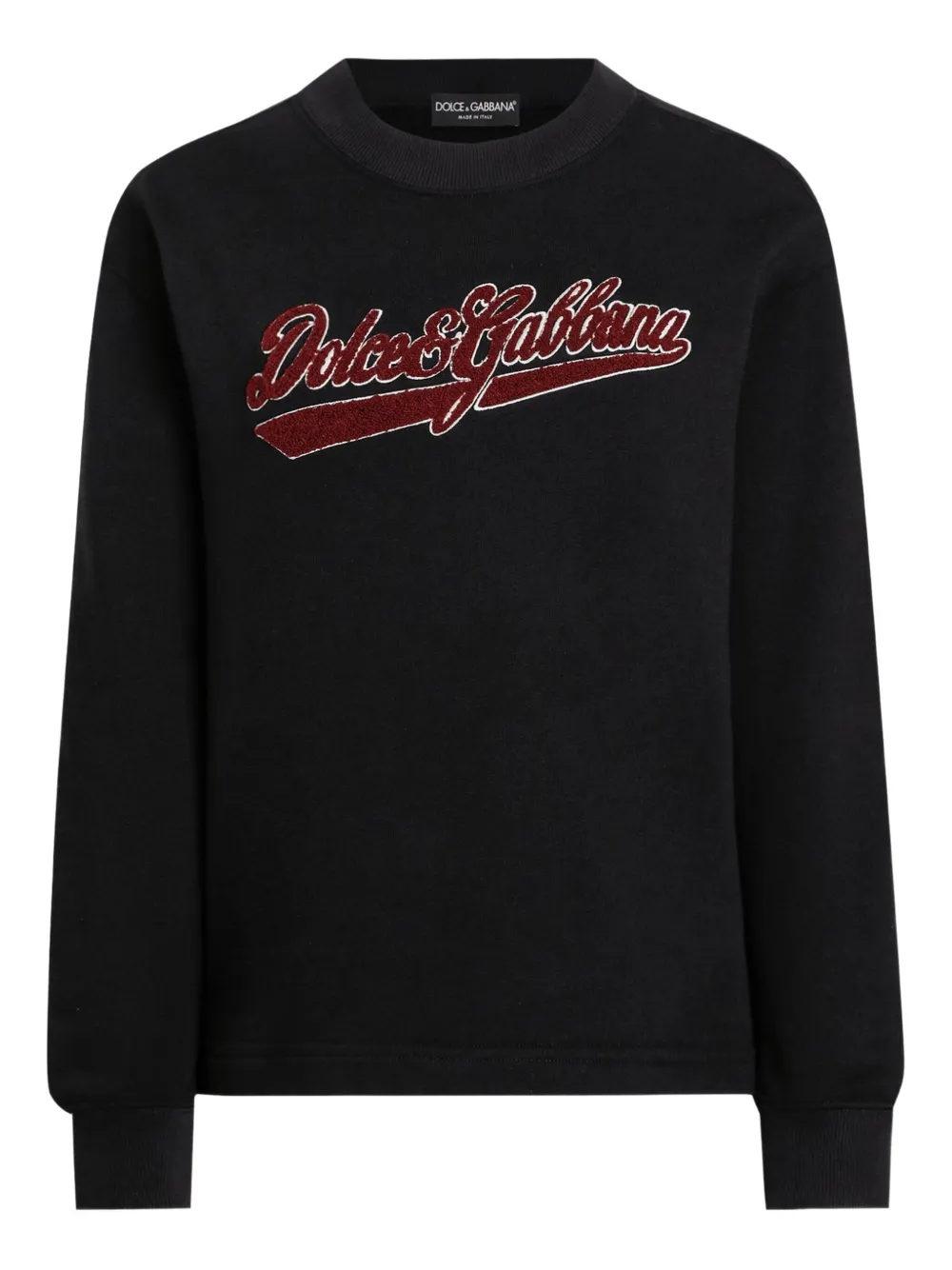 

Толстовка с логотипом DOLCE & GABBANA, черный