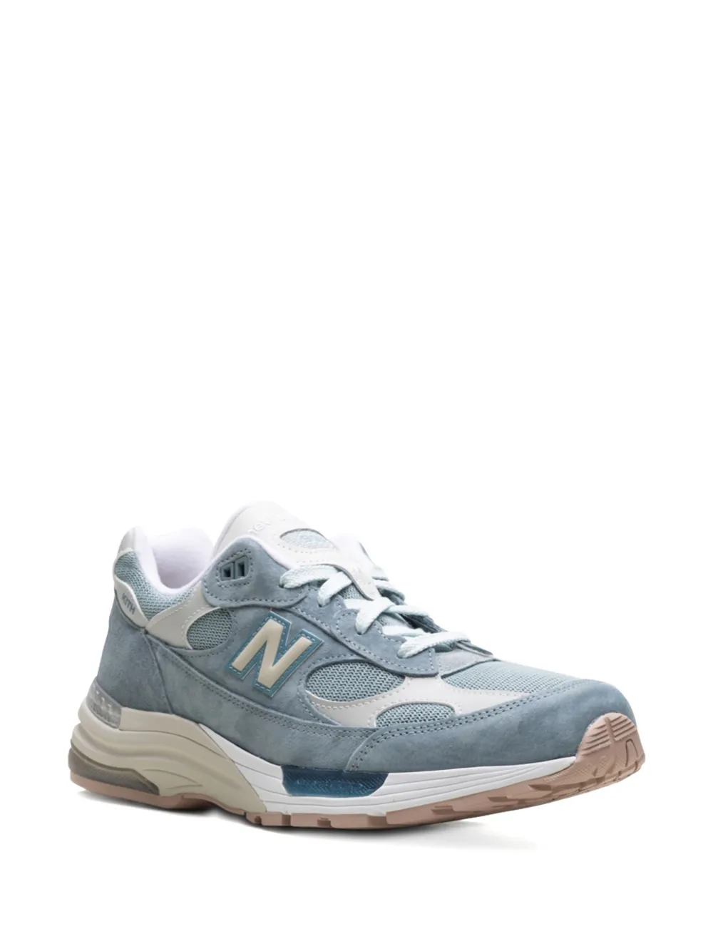 Кроссовки 992 Made in USA Aegean Blue/Shadow Grey из коллаборации с Kith Osaka NEW BALANCE, синий — фото 2