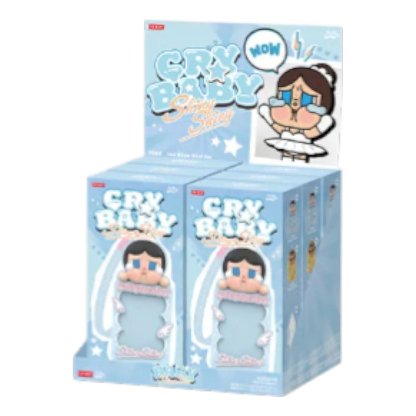 

Фигурка Pop Mart Crybaby Shiny Shiny Card Holder Blind Box Sealed Case (6 Blind Box)