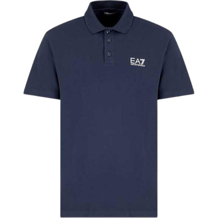 

EMPORIO ARMANI Футболка-поло EA7 SS25 мужская ARMANI Blue, Синий, EMPORIO ARMANI Футболка-поло EA7 SS25 мужская ARMANI Blue