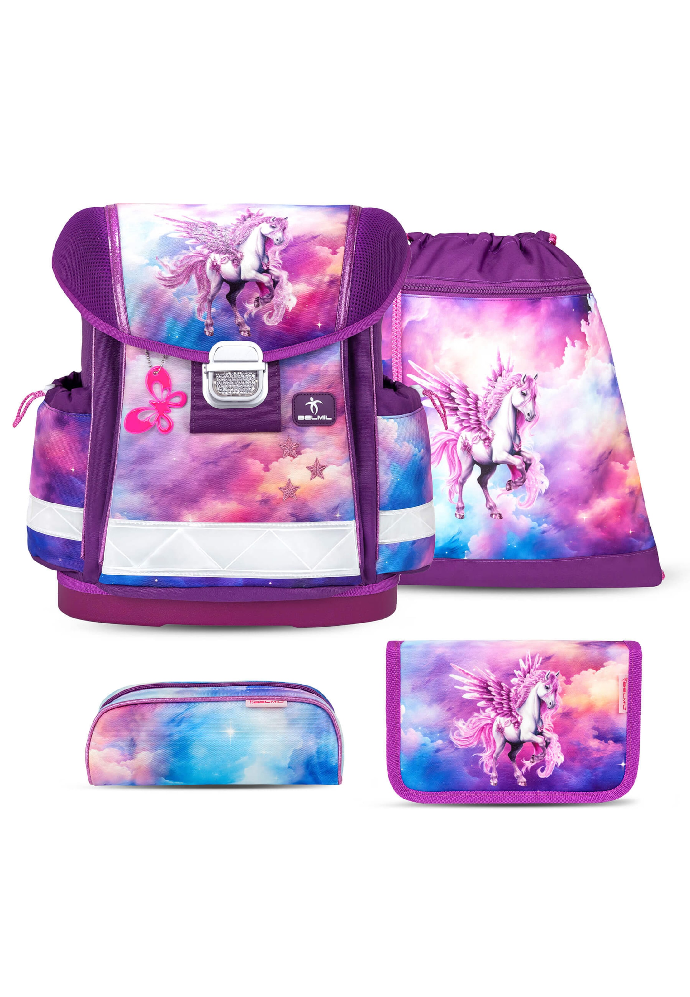 

Belmil Рюкзак в темно-фиолетовом цвете