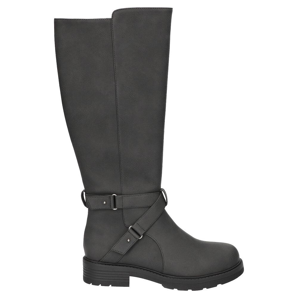 Женские нескользящие высокие сапоги Easy Street Austyn Easy Works, цвет Black Stretch — фото 2