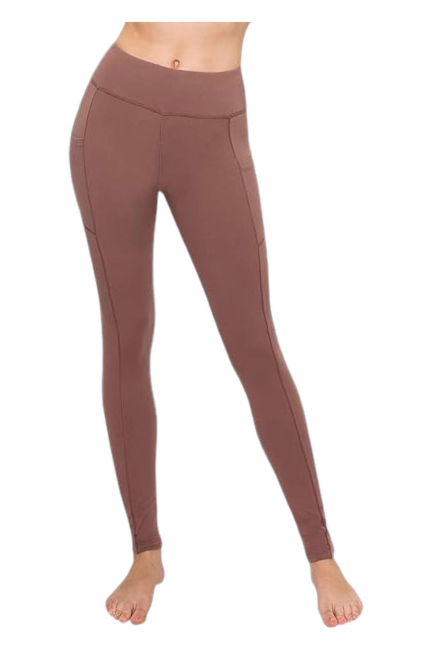 

Леггинсы Athleisure с карманами цвета миндаля RAE MODE, цвет almond