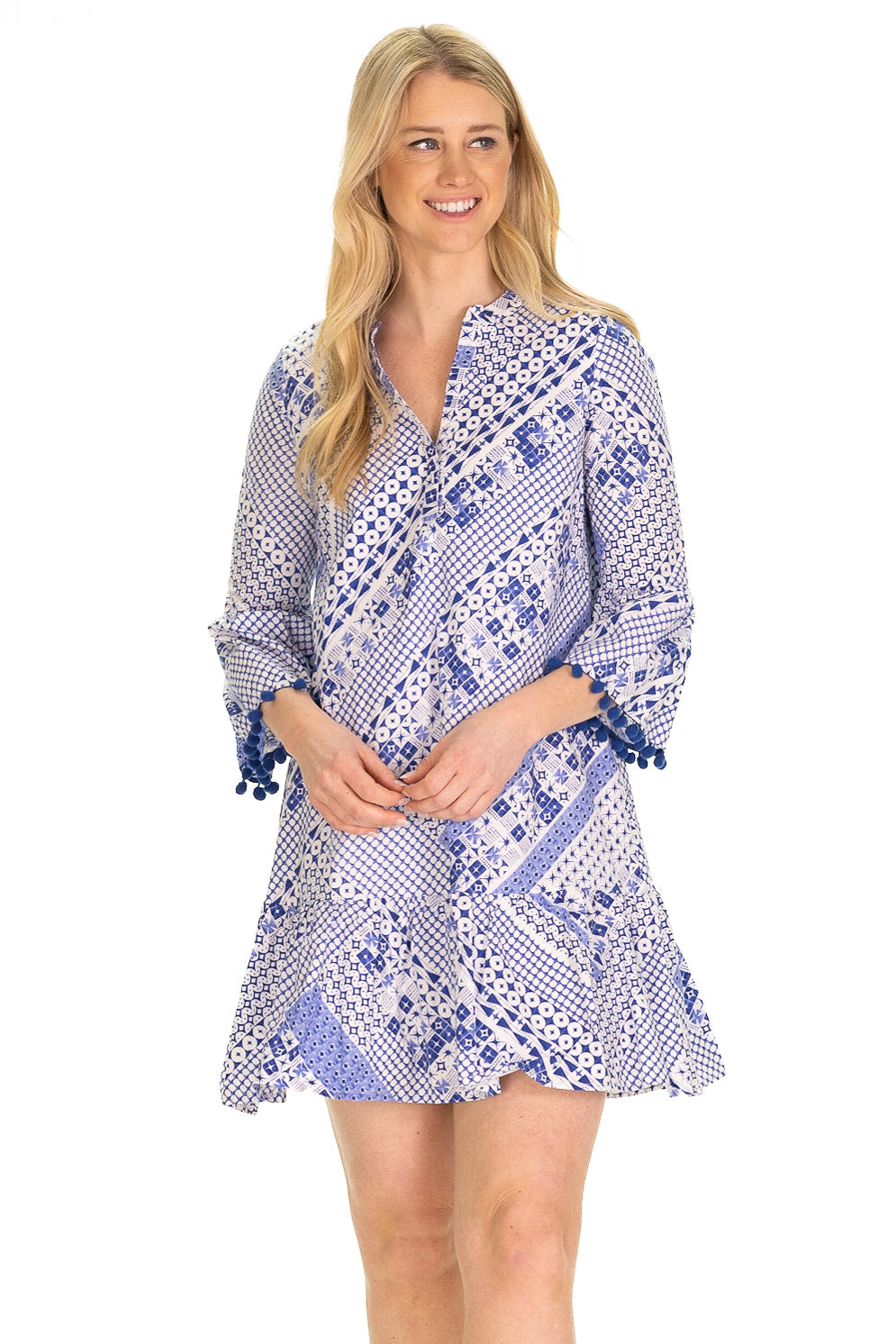 

Платье Flora в цвете Blue Breeze Duffield Lane, синий