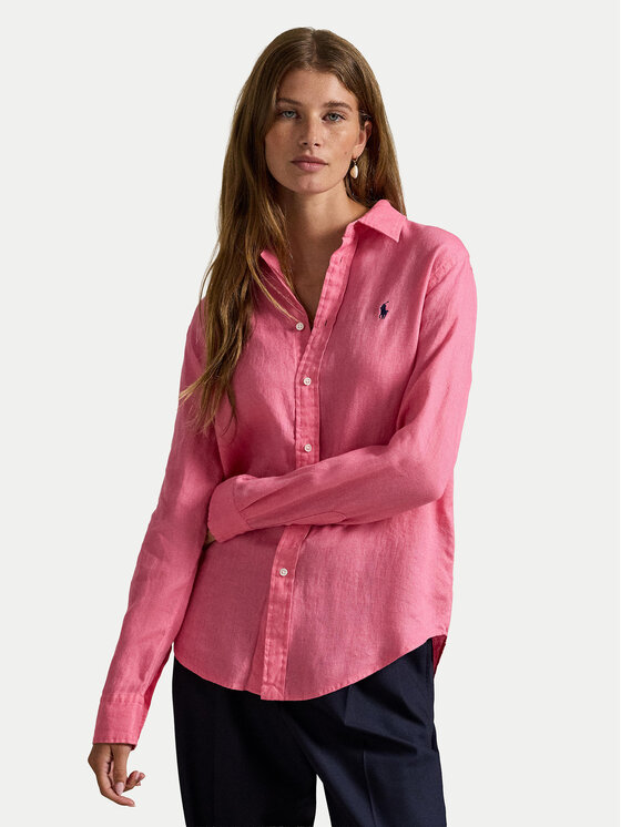 

Рубашка regular fit 211970730504 Polo Ralph Lauren, розовый