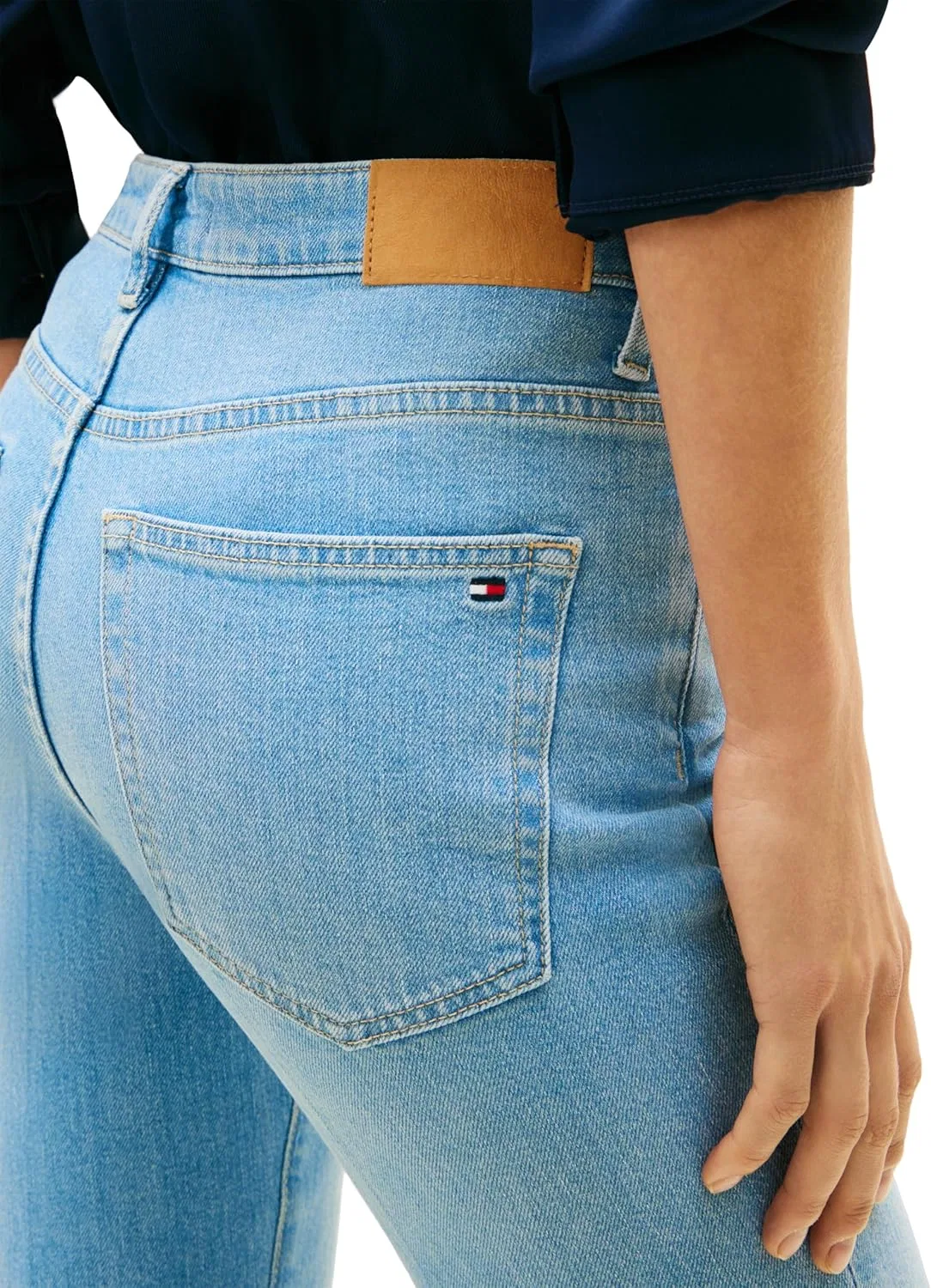 Джинсы клеш Tommy Hilfiger, голубой — фото 2