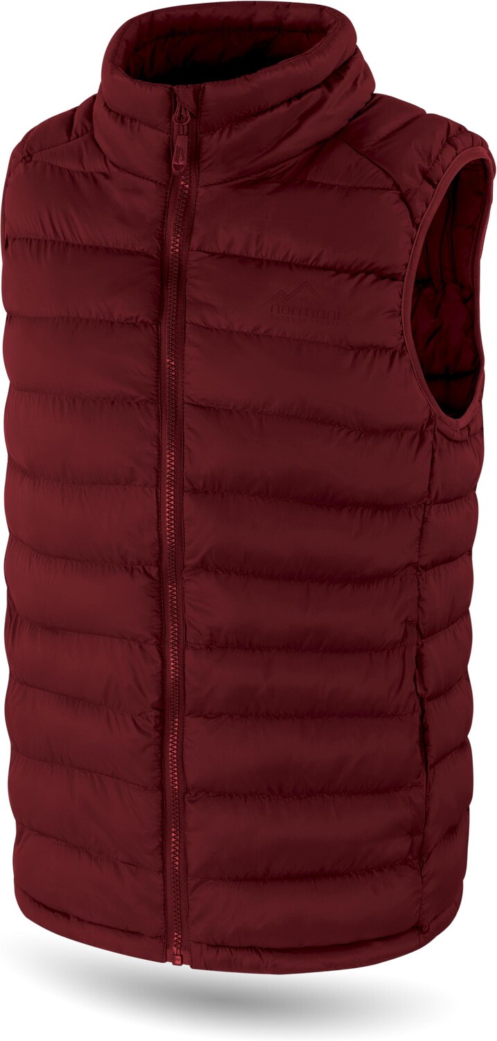 Утепленный жилет Normani Outdoor Sports Kinder „Eriboll“, бордо — фото 3