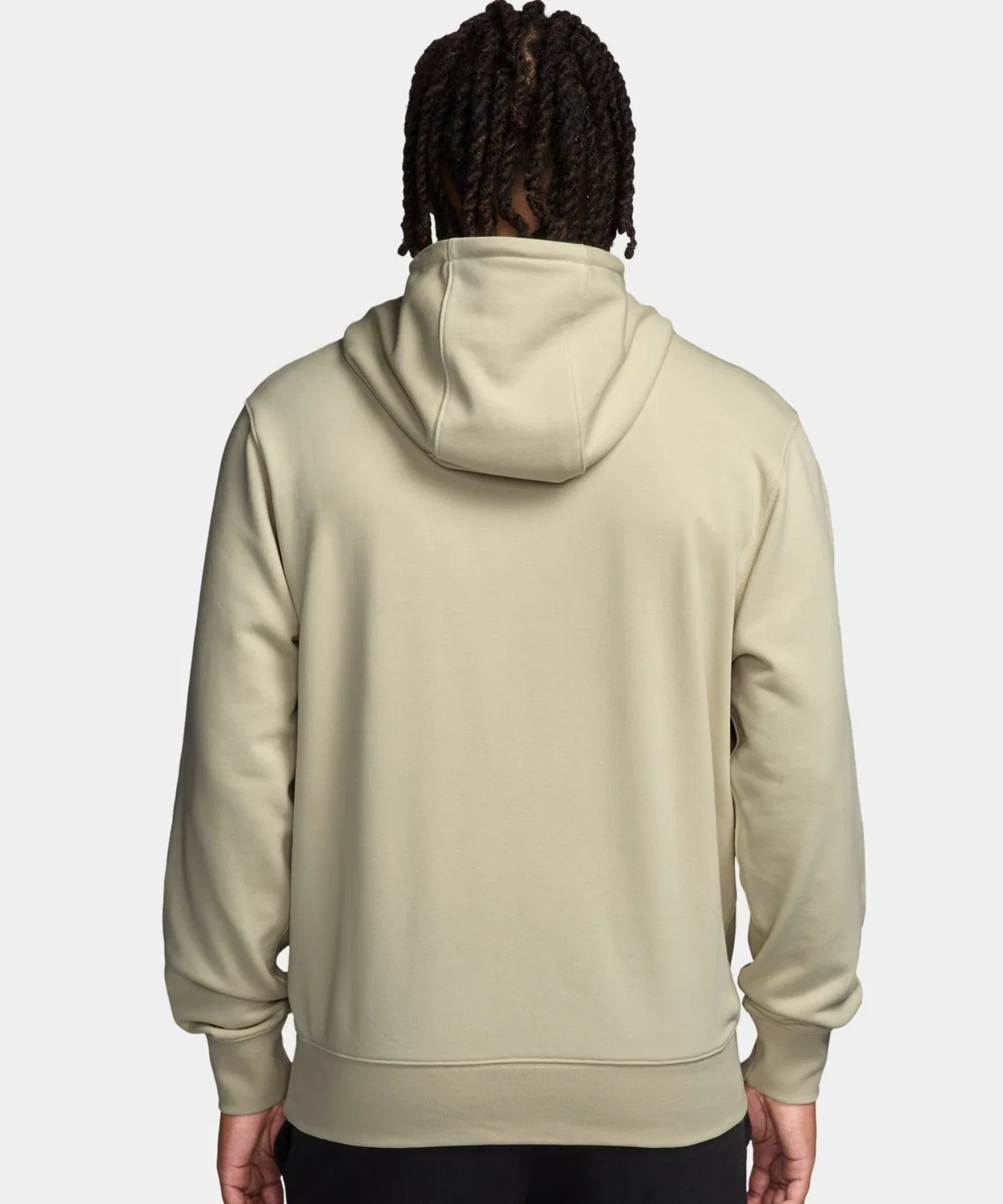 Худи Nike Club с капюшоном из френч-терри, длинный рукав, синее — фото 2