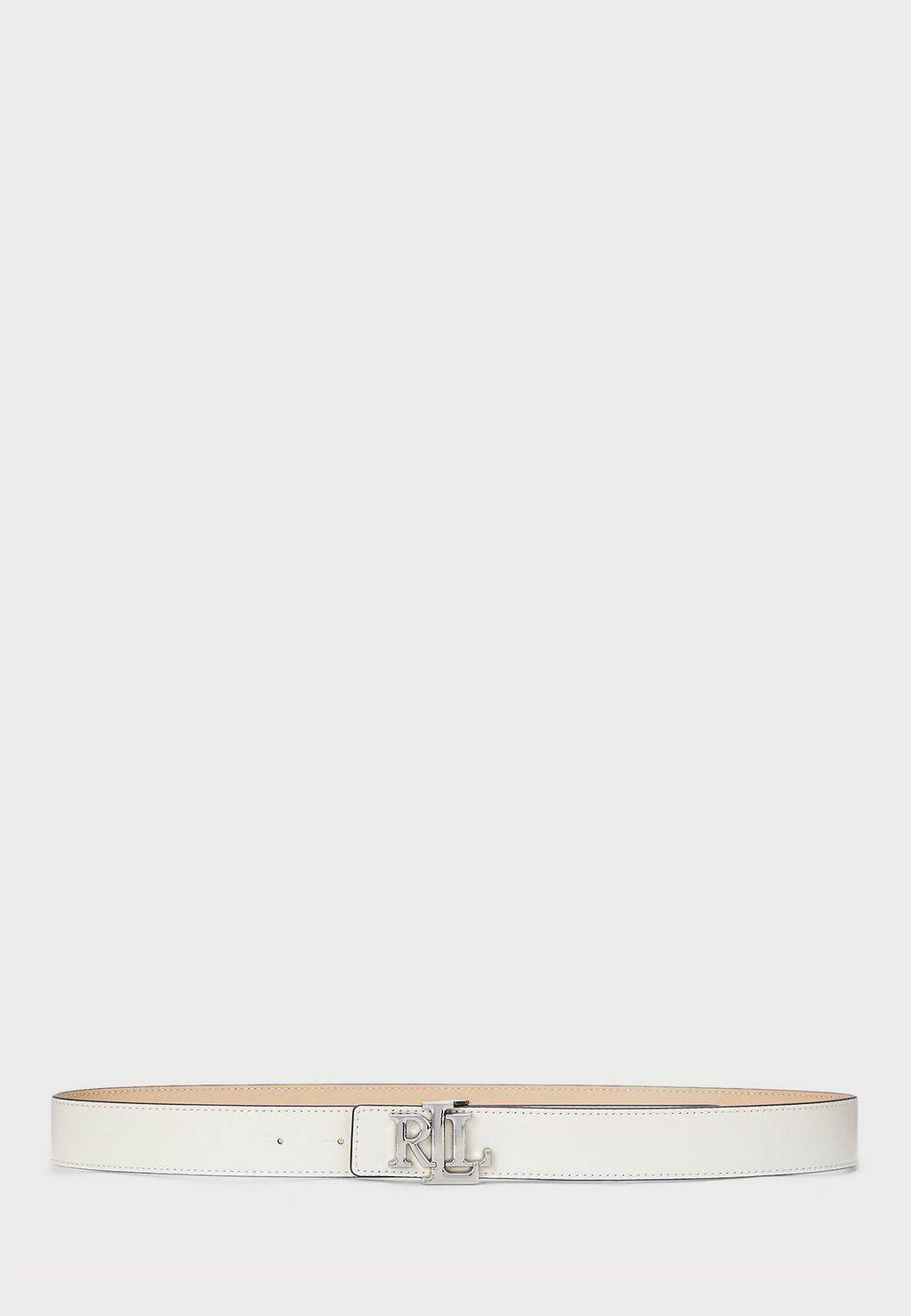 

Пояс LOGO REVERSIBLE LEATHER BELT Lauren Ralph Lauren, слоновая кость